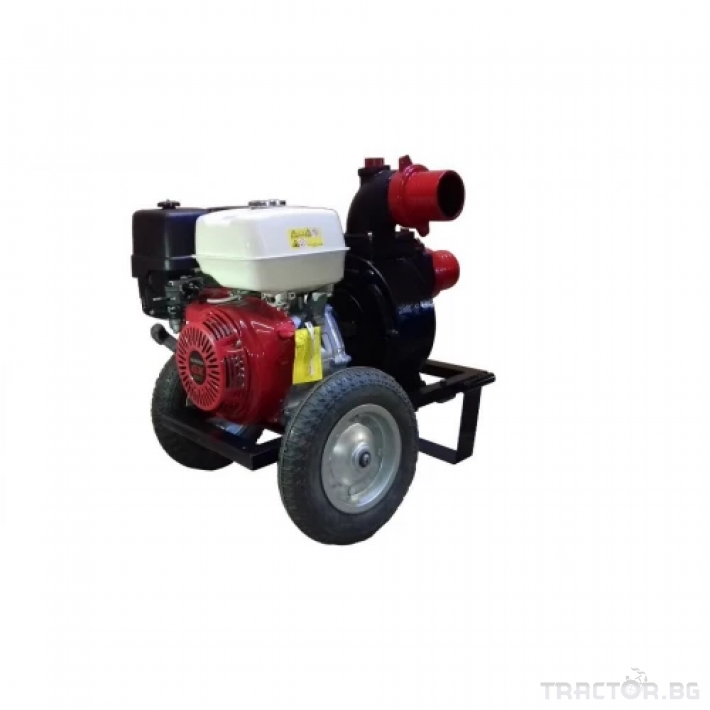 Напоителни системи Професионална бензинова моторна помпа за отпадни води GARDELINA с двигател HONDA (GX 390 OHV) 0 - Трактор БГ