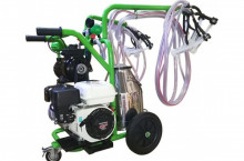 Бензинов агрегат за доене на 2 бр. овце или кози с двигател Honda с иноксов гюм 30L T230